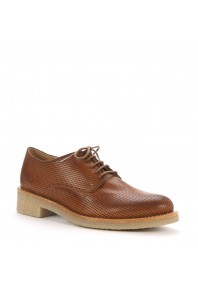 EOS Donna Brogue Brandy Perforated
